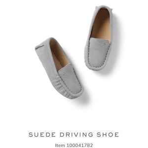 Janie and Jack Suede Driving Shoe Toddler 6